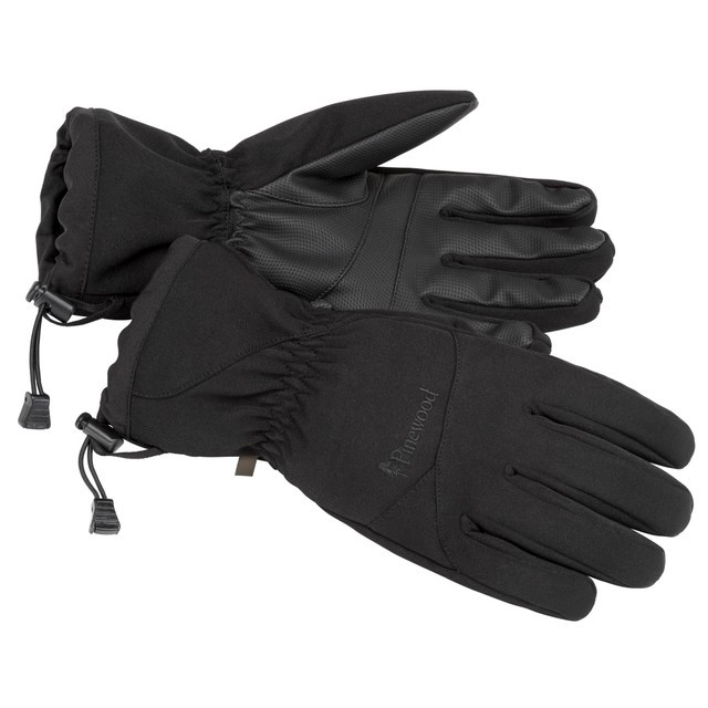 Padded 5-finger Glove Black Xs/s