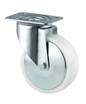 Drejeligt hjul Ø100 mm - maks. 200 kg