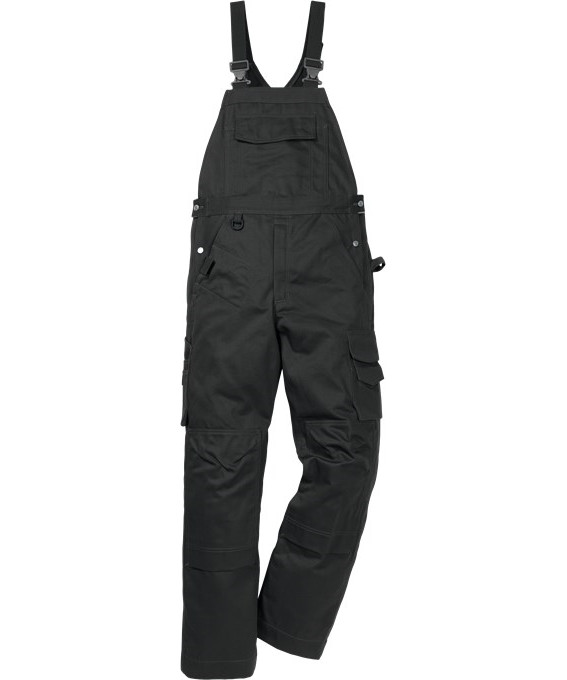 Kansas/fristads Icon One Bomuld Overalls M/ Knælommer Sort 50