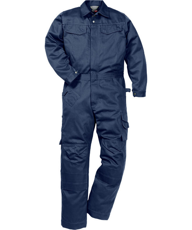 Kansas ICON ONE BOMULDS KEDELDRAGT - Mørk marine / M - Kedeldragter - DISCOUNT - Elektrostatiske egenskaber
