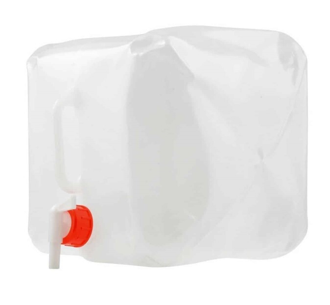 Outfit vandbeholder - foldbar 10 l, hvid (23 × 23 × 25 cm)