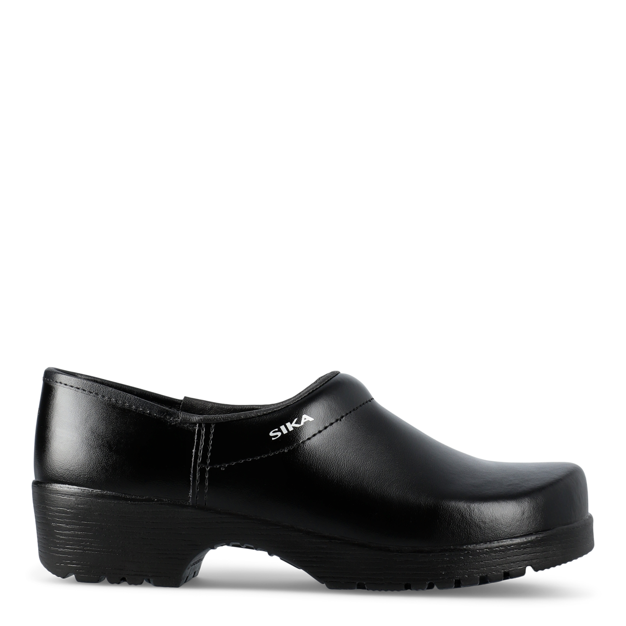 Sika Flexika Træsko M/Kap (Sort, 35)