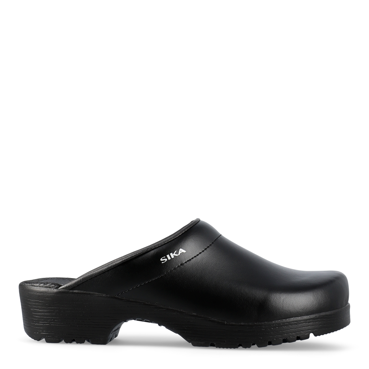 Sika Flexika Træsko U/Kap (Sort, 48)
