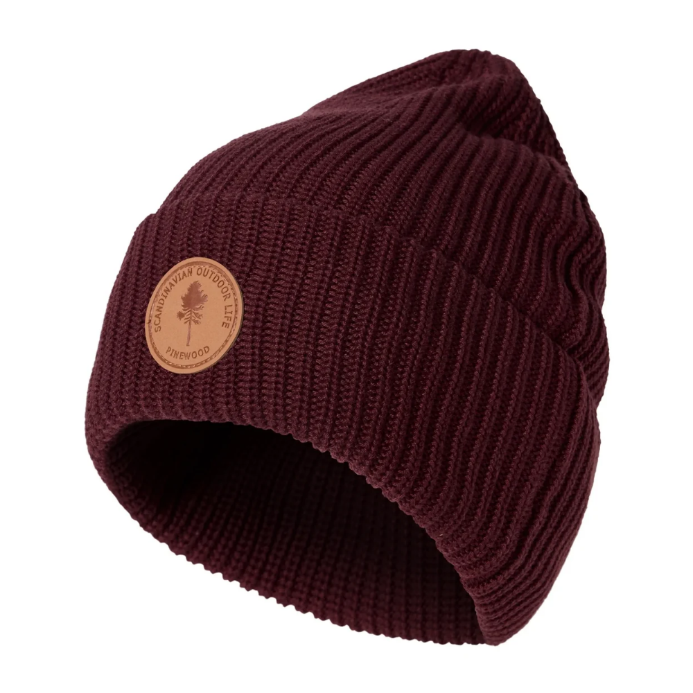 Pinewood Knitted Beanie (Earth Plum)