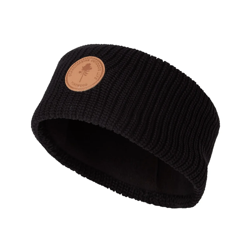 Pinewood Knitted Headband (Black)