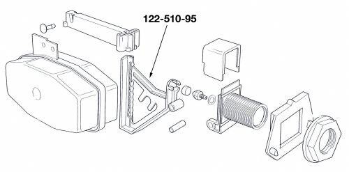 Ryom arm til svømmer
