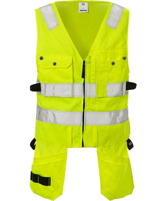 Se Kansas/Fristads Hi-Vis vest kl. 2 (Hi Vis Gul, L) hos Specialbutikken