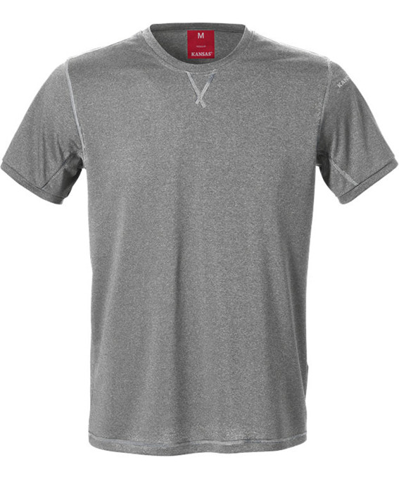 Se Kansas/Fristads T-shirt (Antracitgrå, XS) hos Specialbutikken