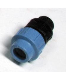 Overgang til 25 mm Pel rør med 1" urg