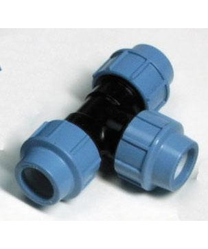 T-stykke til Pel rør 32x32x32 mm