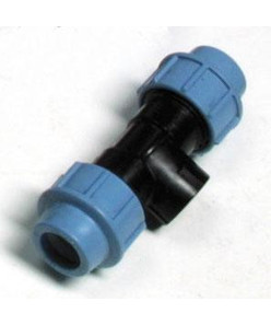 T-stykke til Pel rør 25 x 3/4" lrg x 25 mm