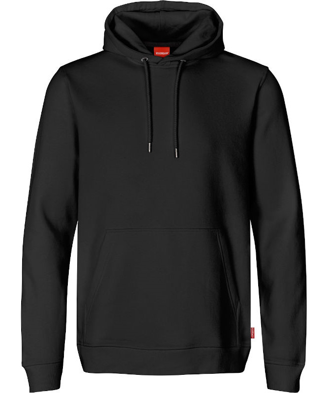 Se Kansas/Fristads Apparel hoodie fleece sweatshirt (Gråmeleret, 2XL) hos Specialbutikken