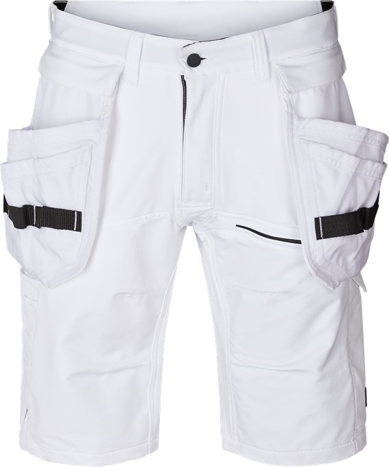 Kansas/Fristads Evolve håndværkershorts (Hvid, 50)