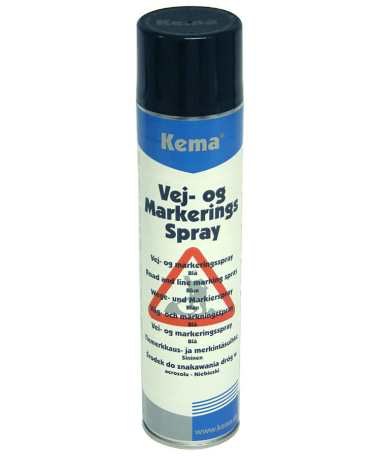 Billede af Kema vej- og markeringsspray blå 600 ml