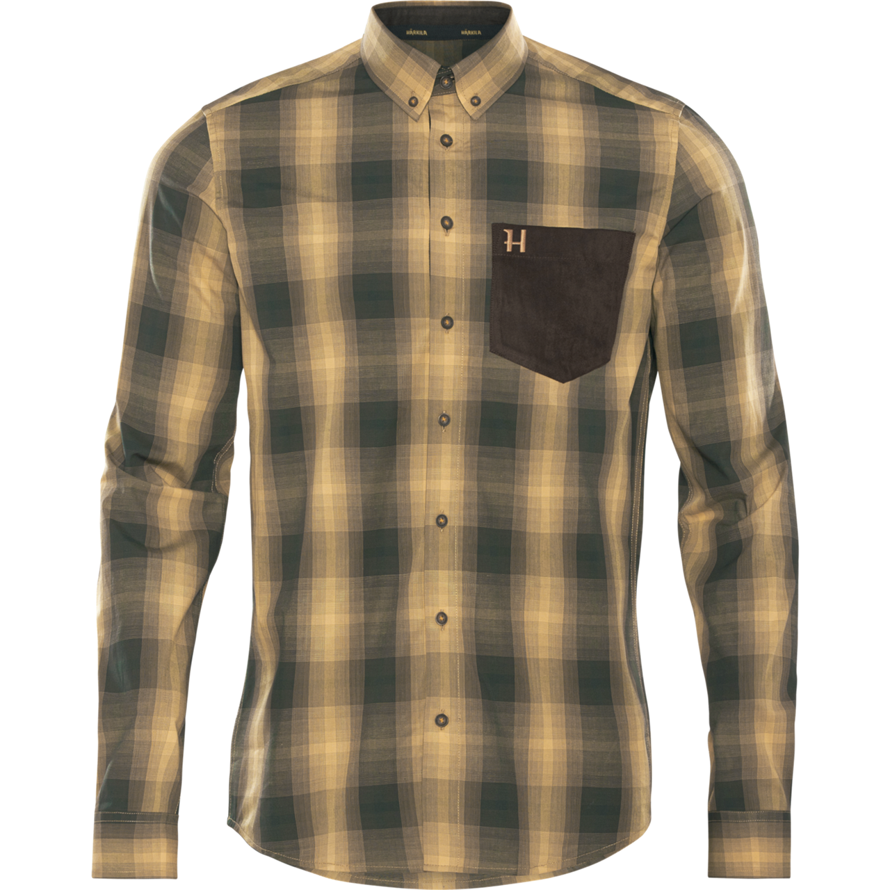 Harkila Akkan Skjorte Yellow/black M