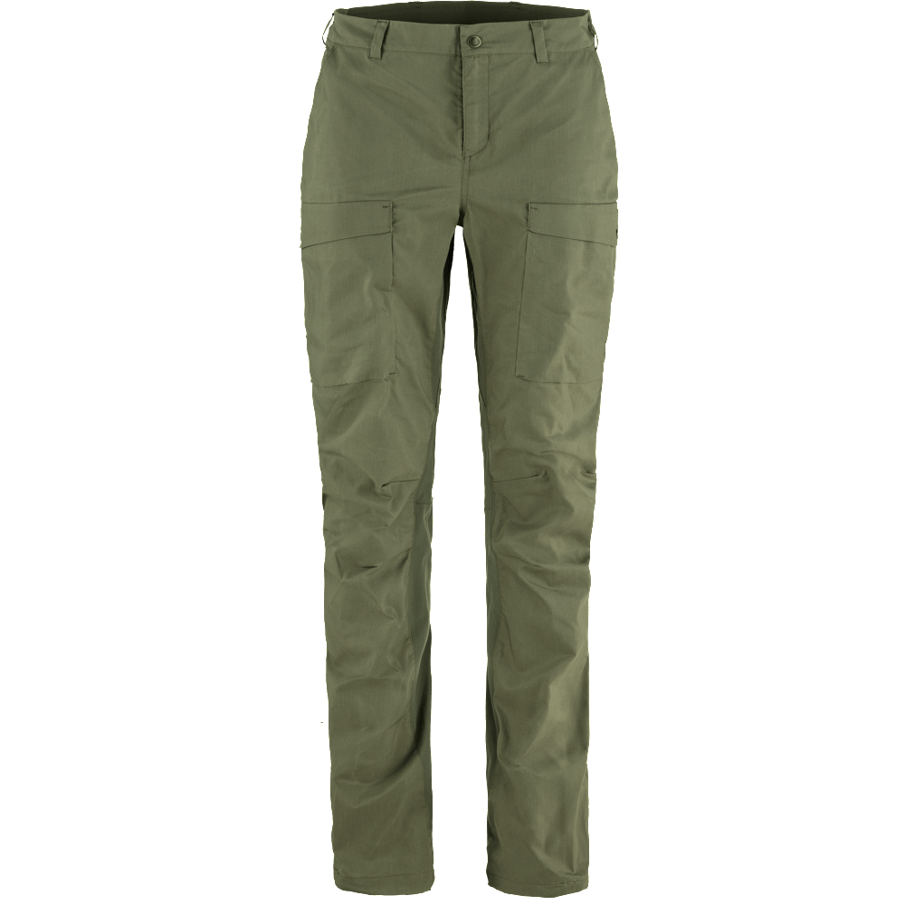 Fjällräven Womens Abisko Hybrid Trail Trousers (Grøn (LAUREL GREEN/625) 34)