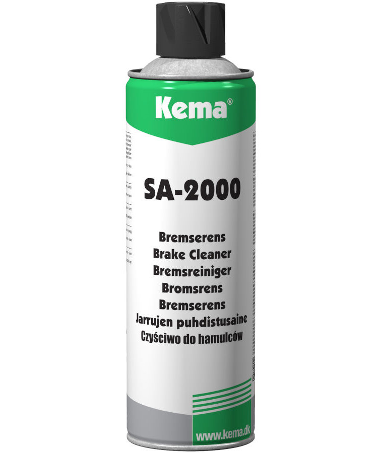 Kema bremserens SA-2000 spray - 600ml UN 1950 Arosoler, Brandfarlige 2.1.