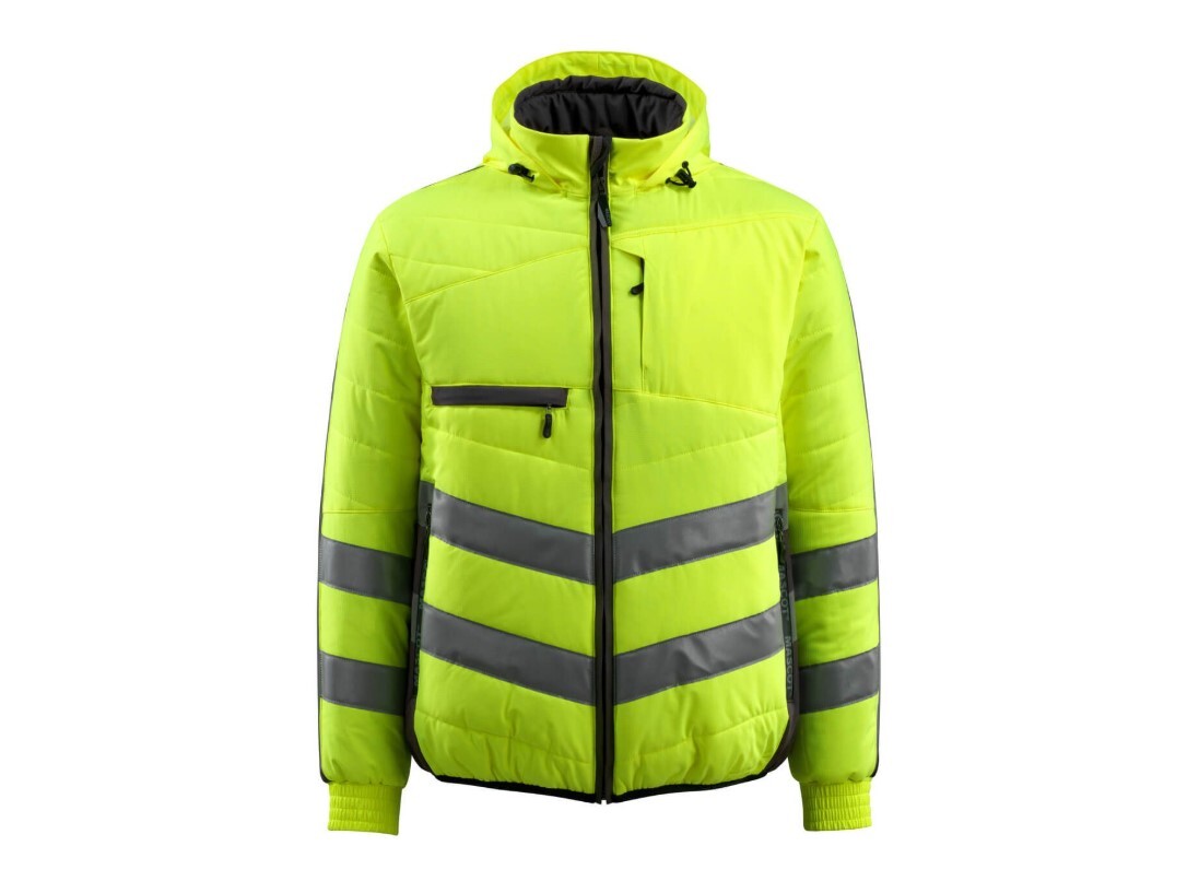 Mascot Dartford Hi-Vis Termojakke (Hi Vis Gul/Sort, M)