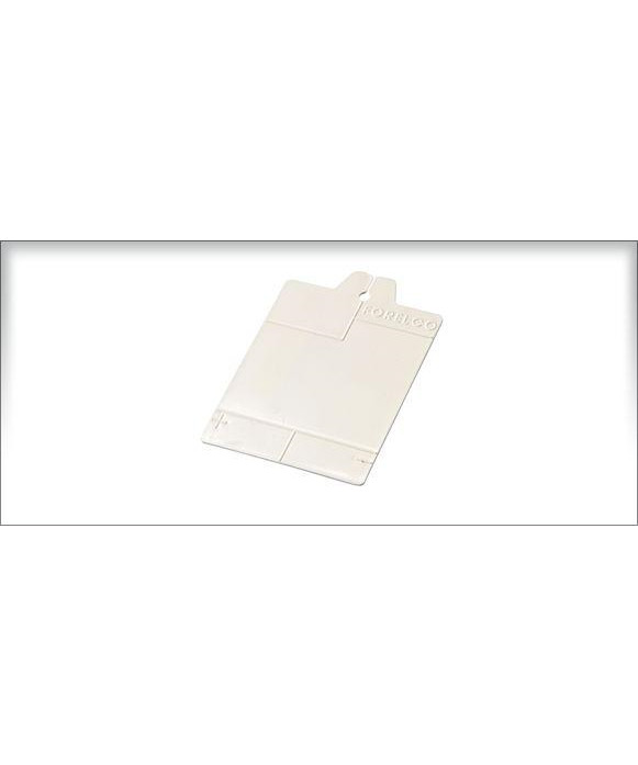 Forelco hvid informationstavle 100 stk.