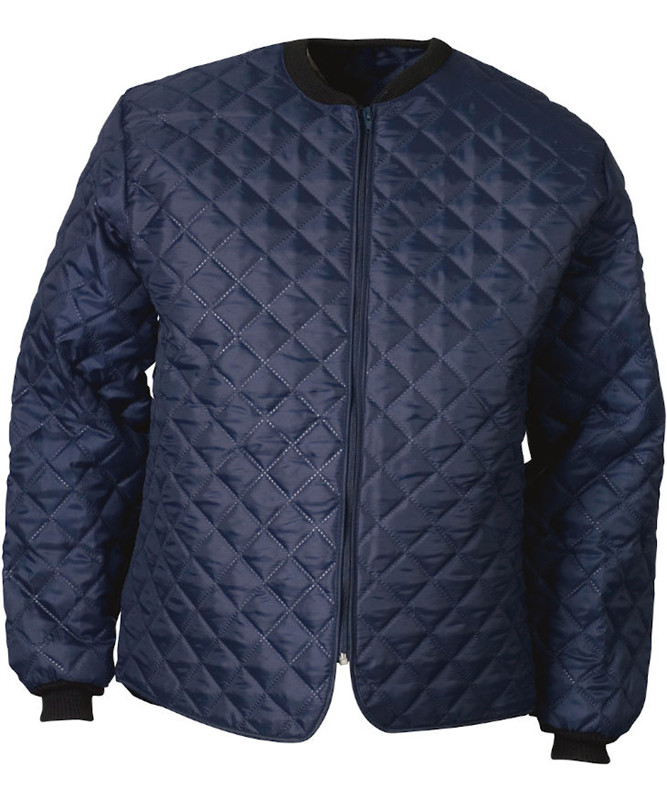 Elka termojakke u/ forlommer (Navy, M) billede