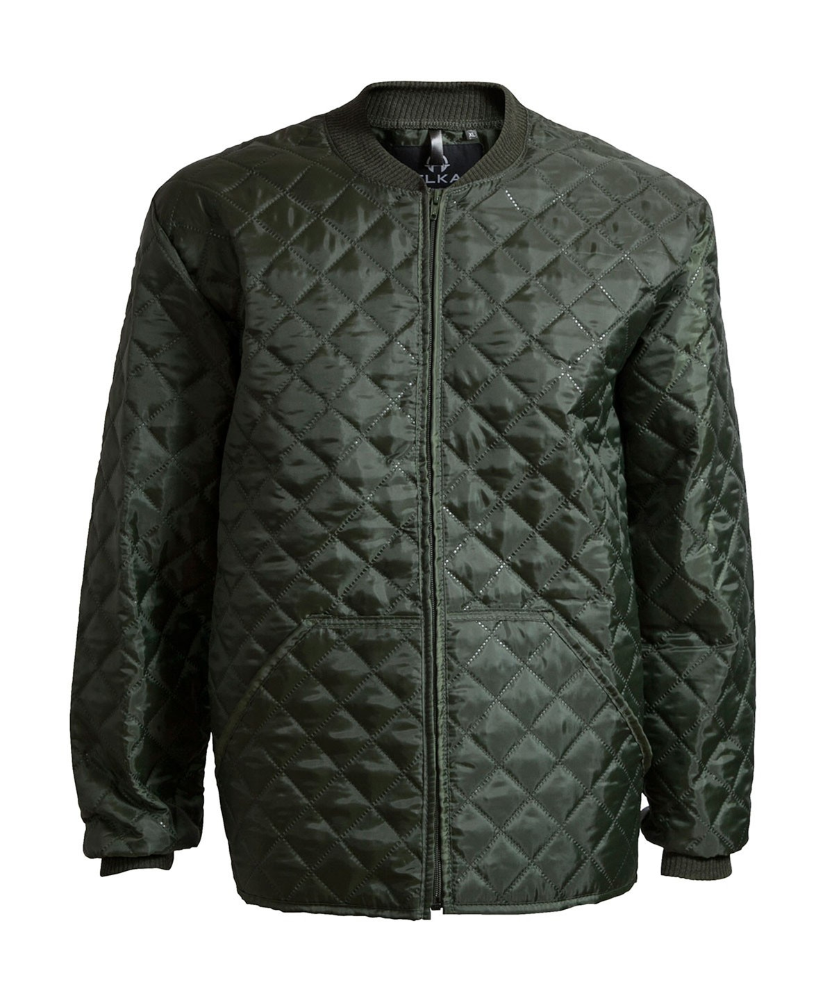 Elka termojakke m/ forlommer (Grøn, XS) billede