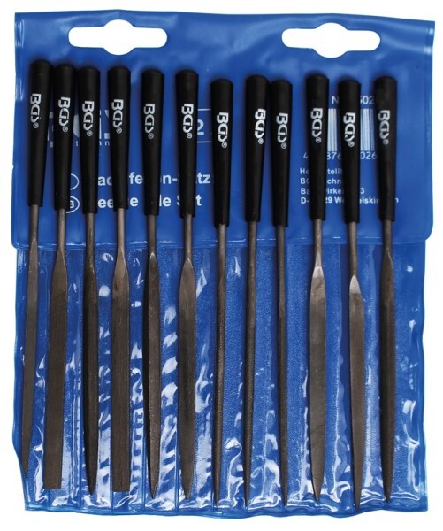 BGS Nøglefilesæt 140 mm - 12 Dele