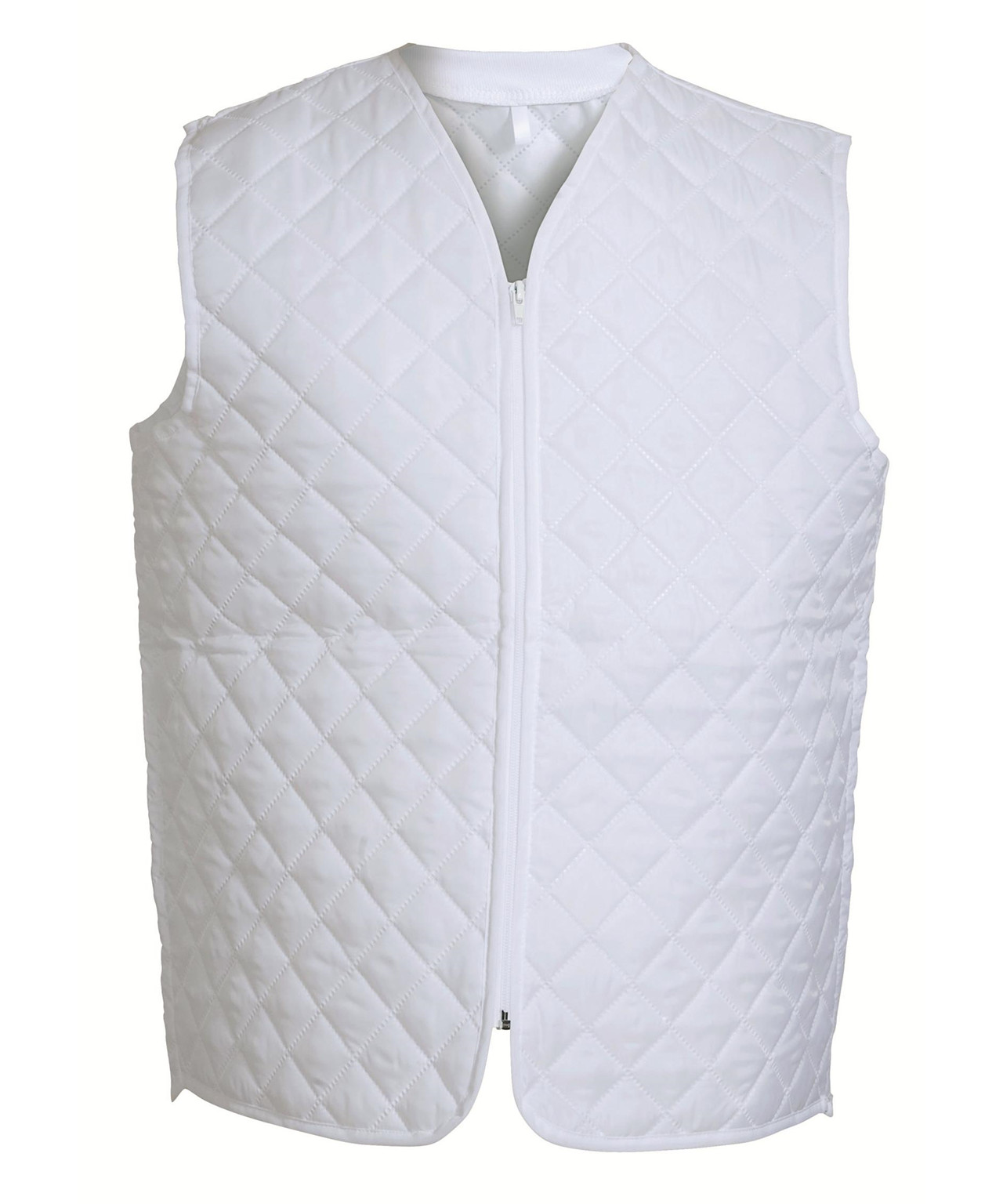 Elka termovest u/ forlommer (Hvid, S) billede