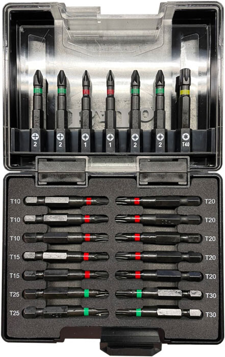 BaTo 1/4" Slagbitssæt