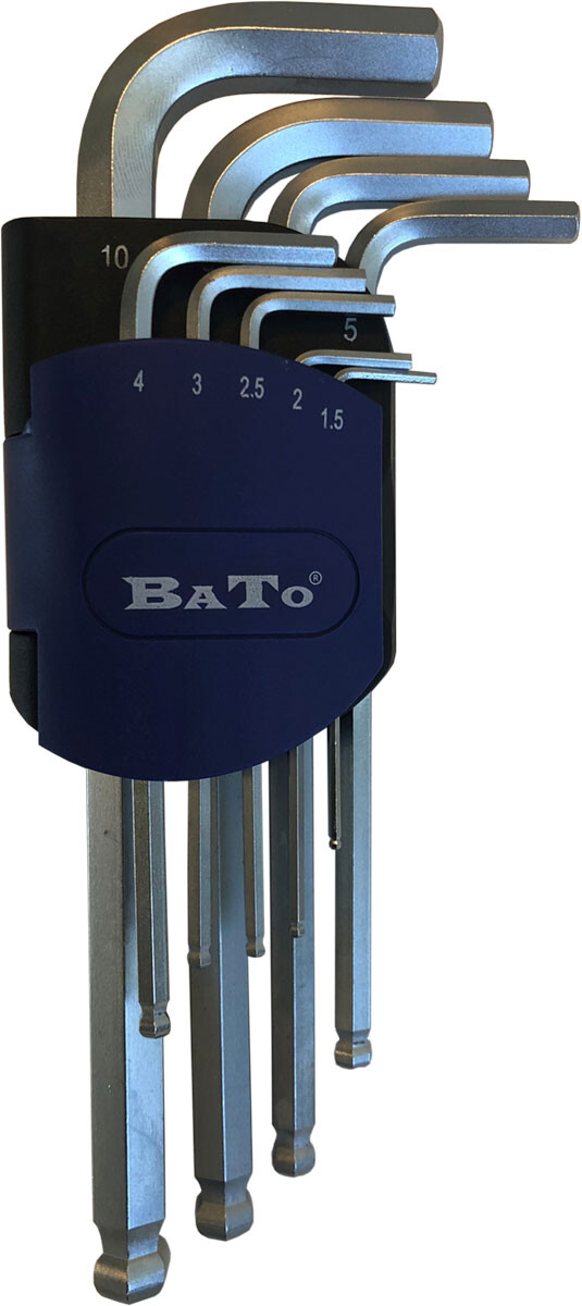Se BATO Stiftnøglesæt 1,5-10,0mm. - 9 Dele hos Specialbutikken