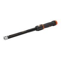 Momentnøgle justerbar f/hoved 9Ã12mm, 10-50 Nm