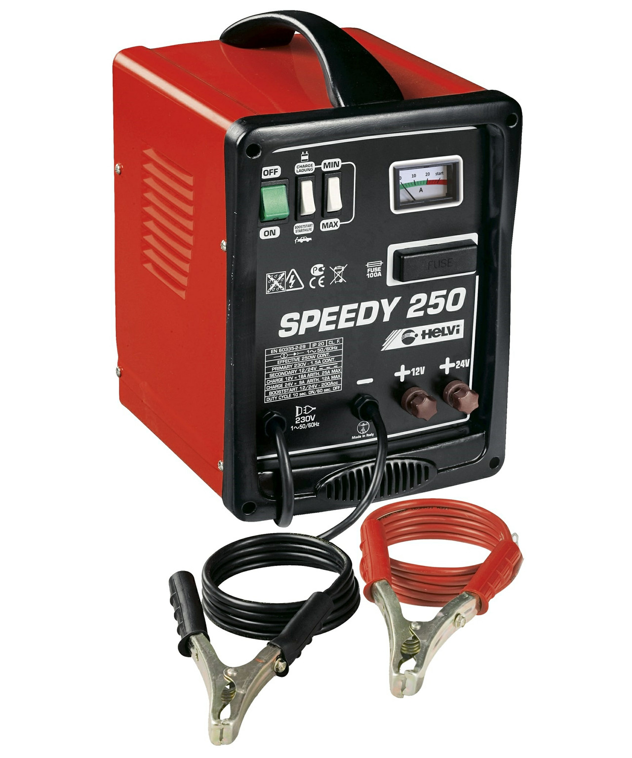 KGK Speedy 250 batterilader 12/24V