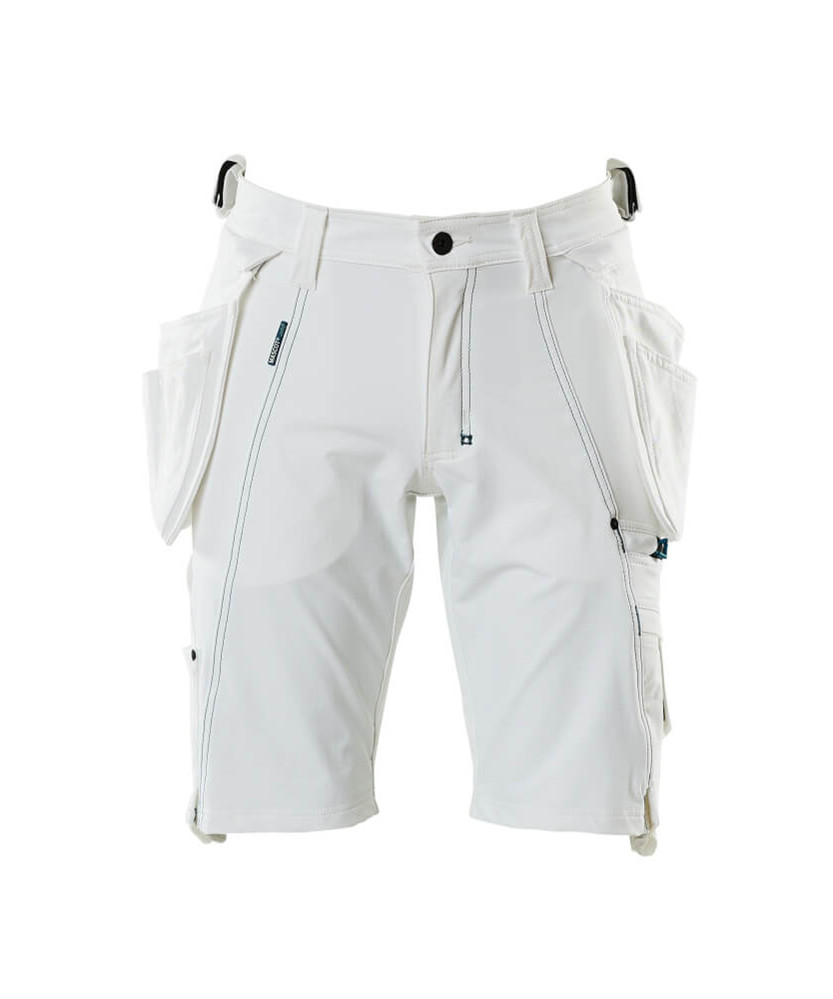 Mascot Advanced shorts med hængelommer (Hvid, 58) billede