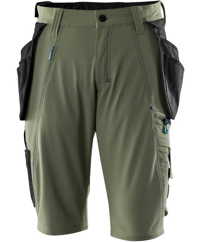 Mascot Advanced shorts med hængelommer (Mosgrøn, 50)
