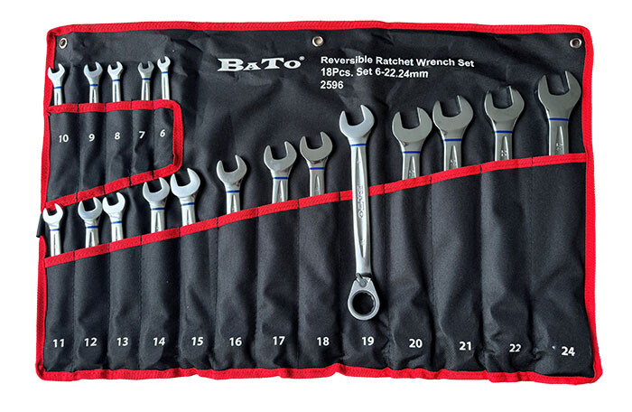 BaTo Ringskraldenøglesæt 6-24 mm