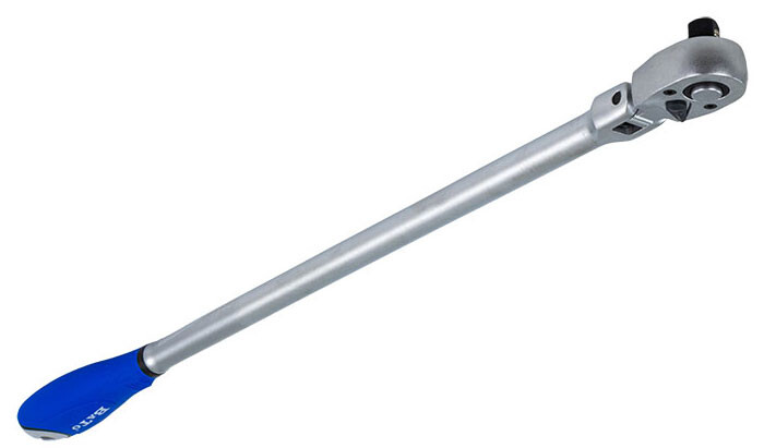 BATO Skraldenøgle 1/2" flexhoved ekstra lang 610mm. 36T.