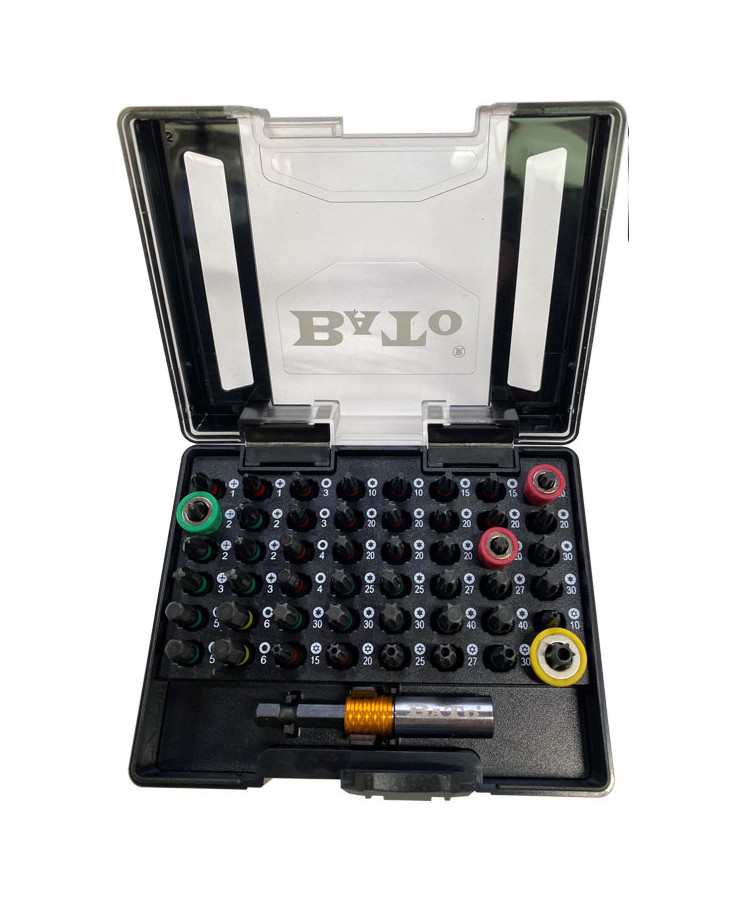 BaTo Torsion bitssæt m/ 49 dele