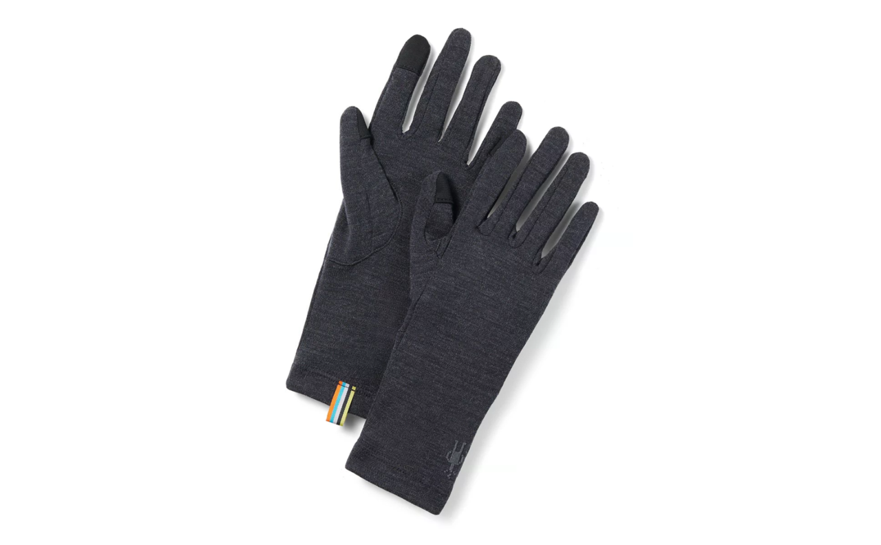 Se Smartwool Thermal Merino Glove (Charcoal Heather, XL) hos Specialbutikken