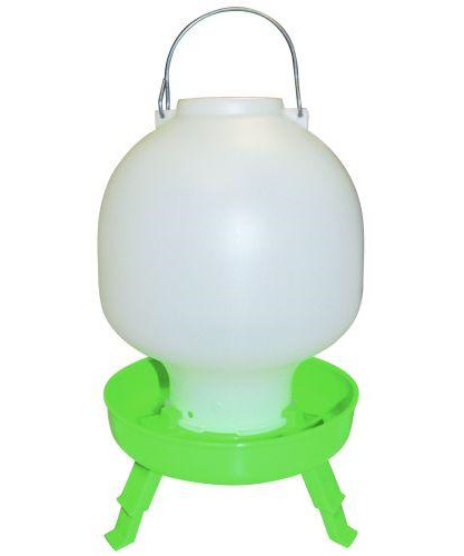 Bowle vander grøn med ben 4 ltr