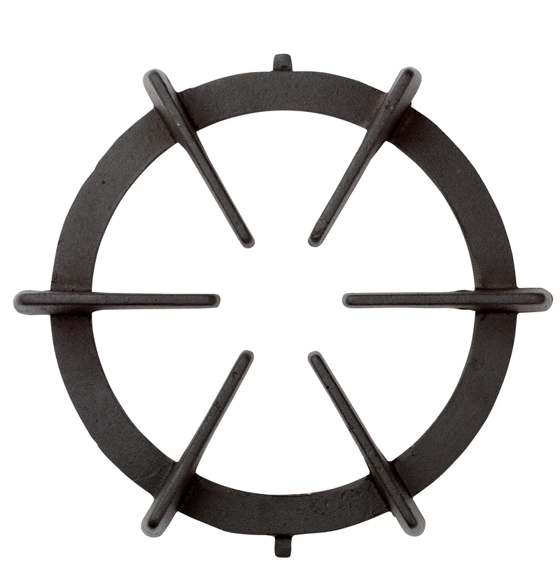 Flad Rist T/Foker i Støbejern