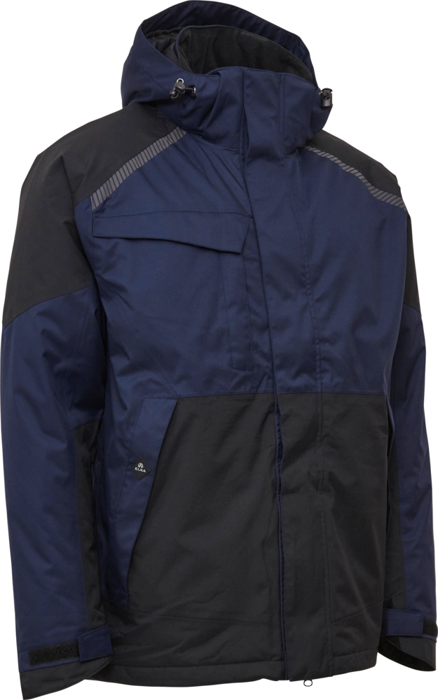 Billede af Elka Working Xtreme Stretch vinterjakke (Navy/Sort, XL) hos Specialbutikken