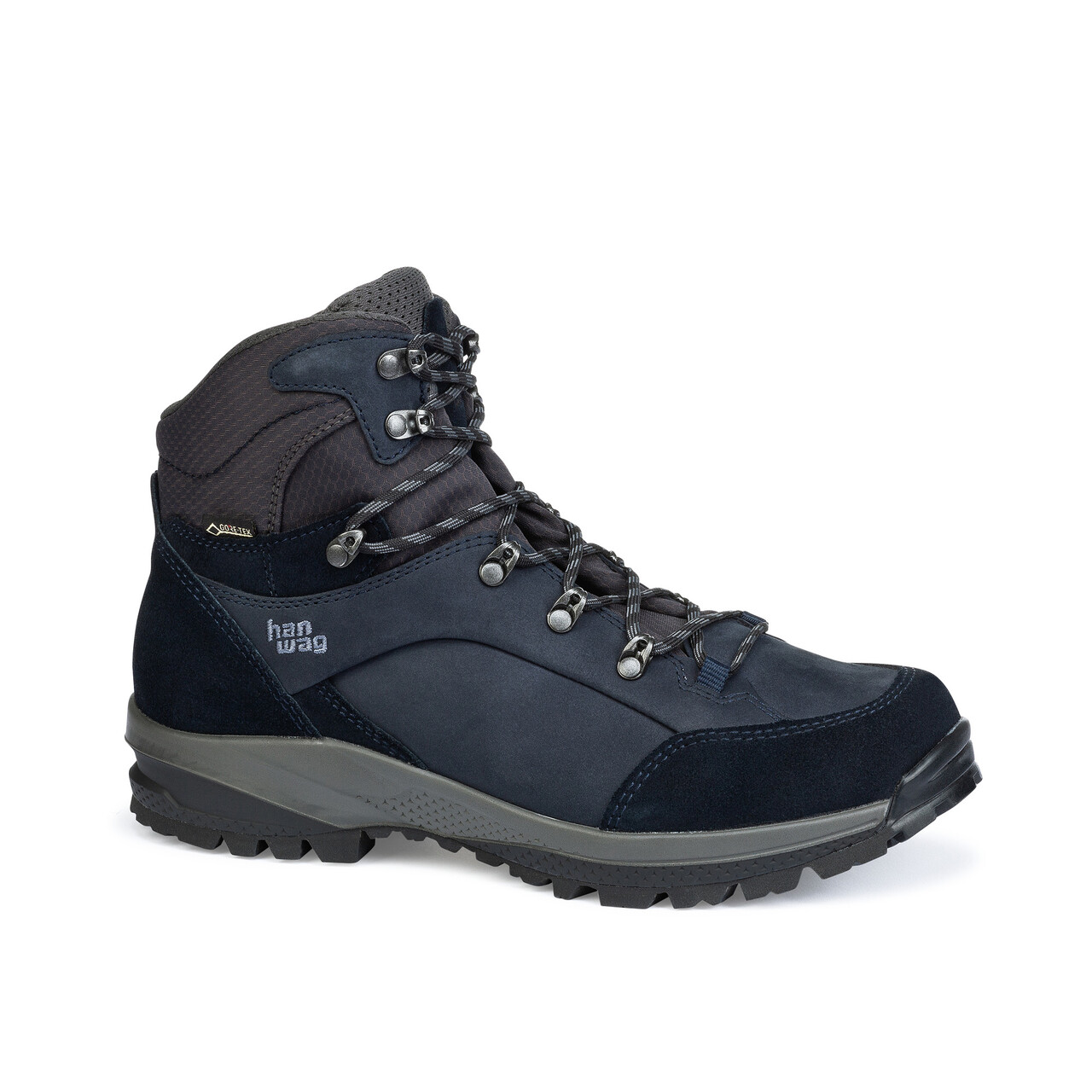Hanwag Banks SF Extra Lady GTX Vandrestøvle (Navy/Asphalt, 4/37)