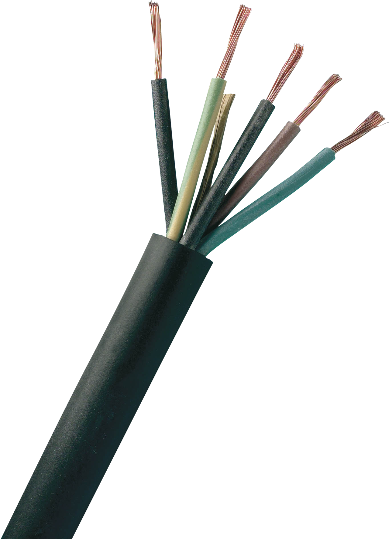 Neoprenkabel 5X1,5mm2