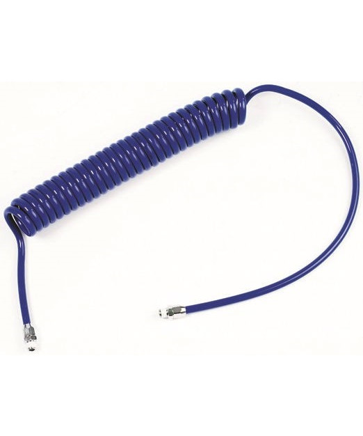 Flowconcept blå spiralslange 7,5 m / Ø8 mm 1/4 udv. gev. billede