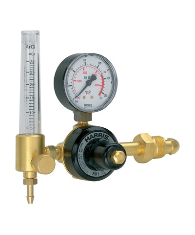 Harris 801-30 l/m reduktionsventil - argon med enkelt flowmeter