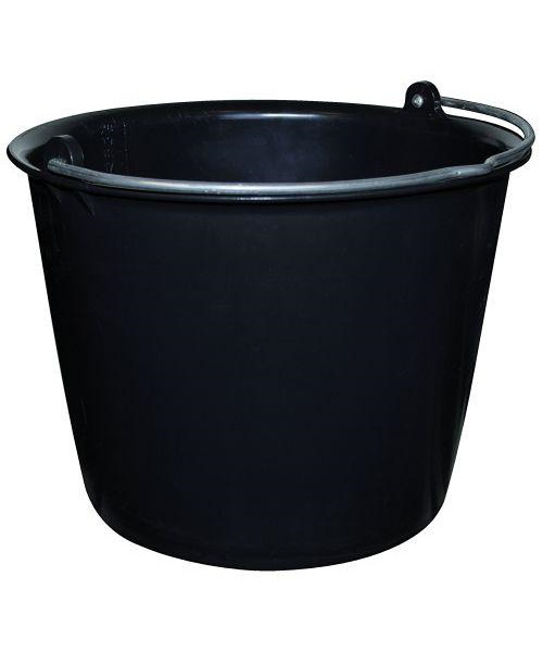 Sort Spand 20 liter billede