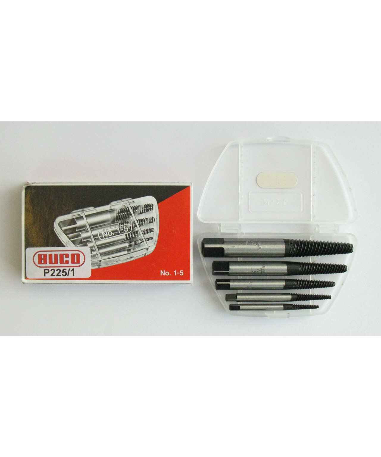 Buco P225/1 skrueudtrækkersæt