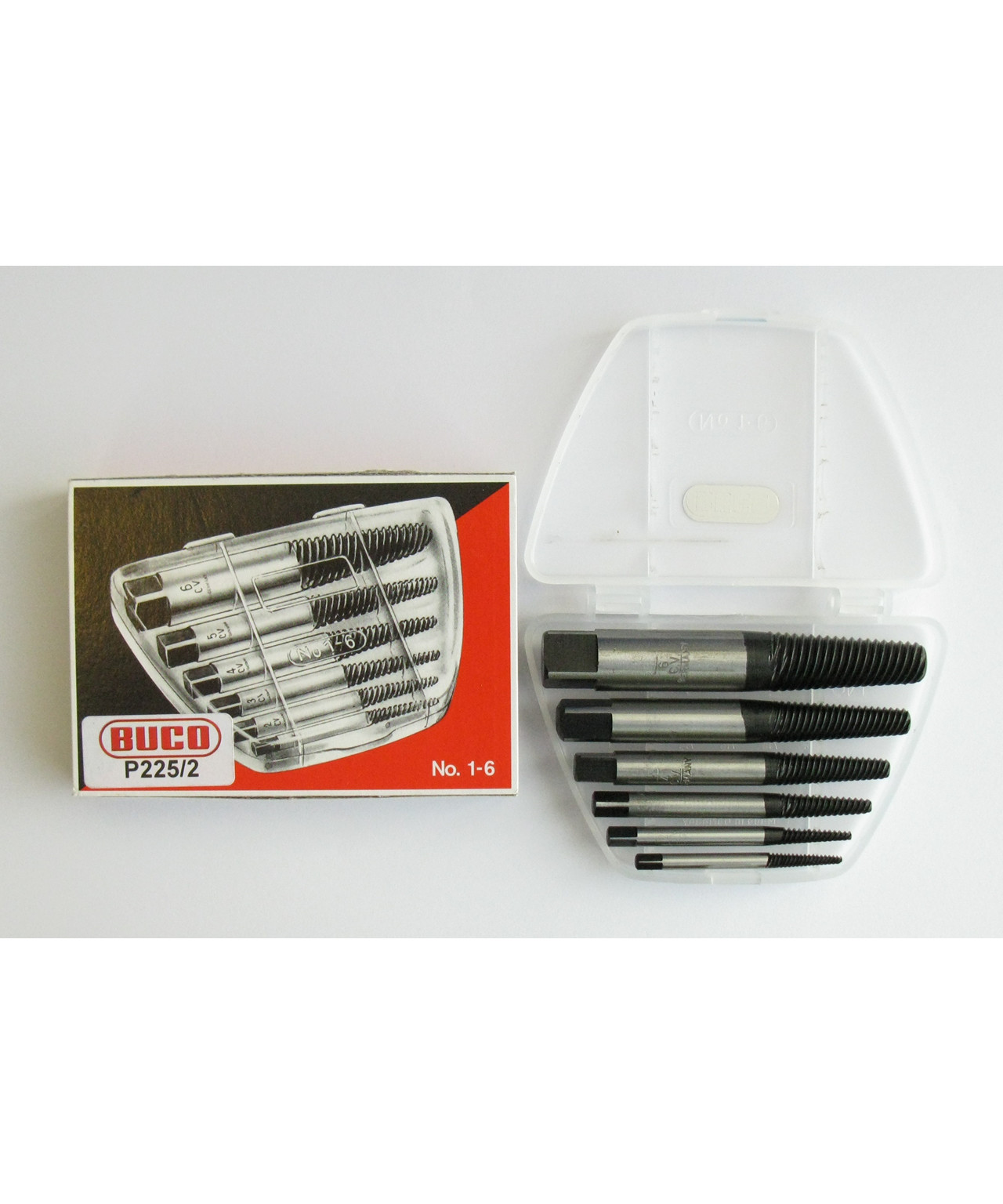 Buco P225/2 skrueudtrækkersæt