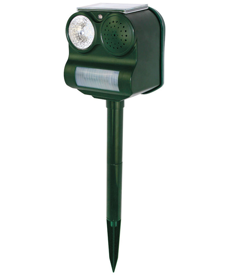 Ryom skræmmer m/ lyd/blitz inkl. genopladelige batterier billede