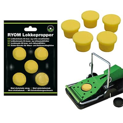 Ryom Lokkeprop t/ Mus- & Rottesmækfælder - 5 stk