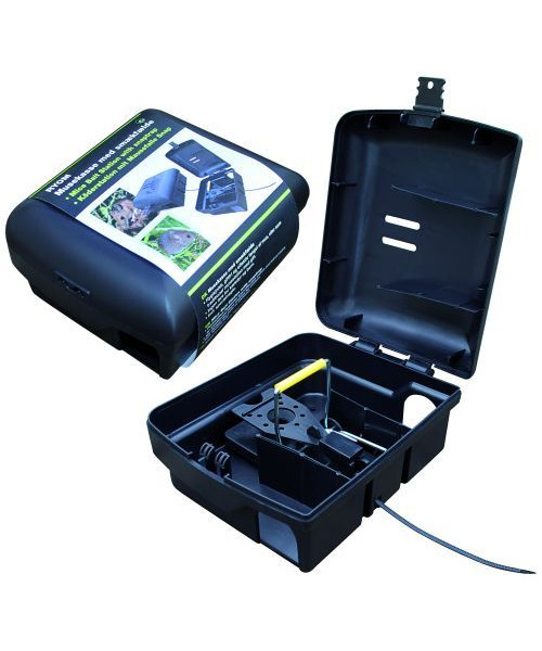 Ryom musekasse plast m/ smækfælde billede